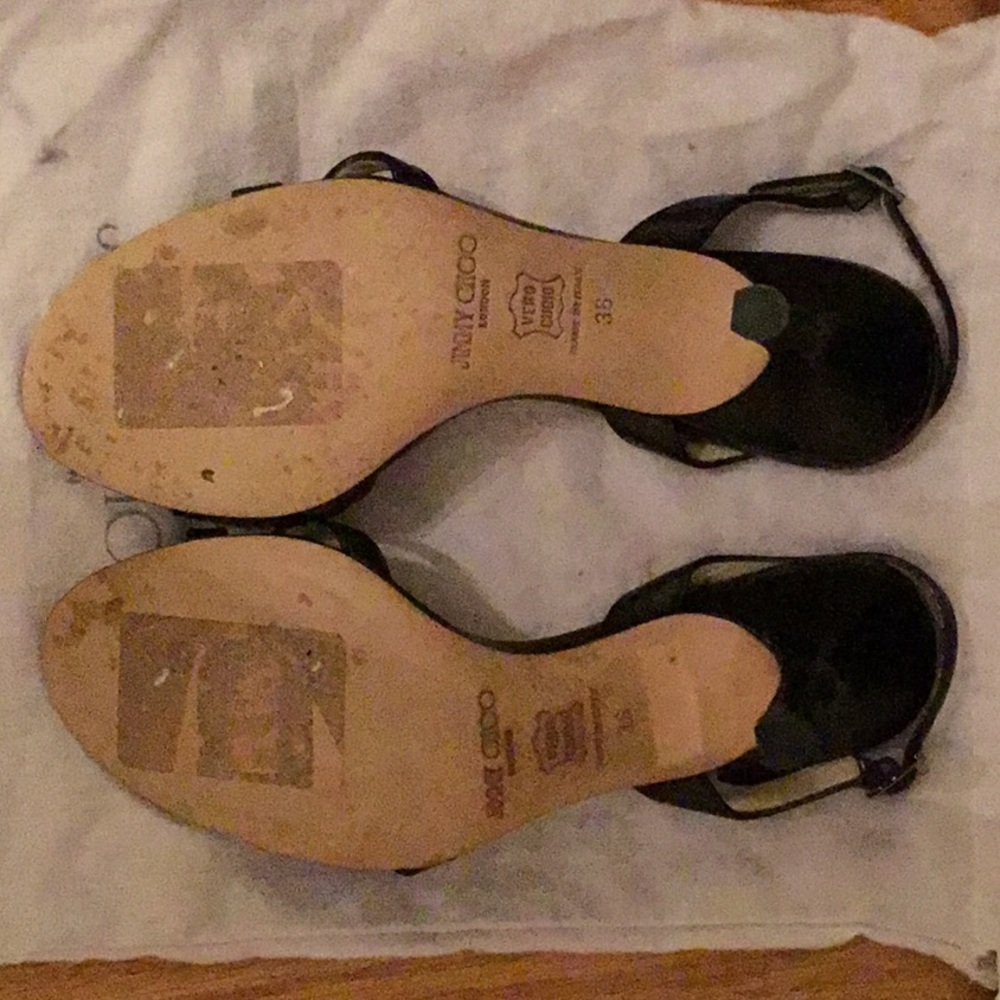 Jimmy Choo Black leather Sandals - Picture 2 of 3
